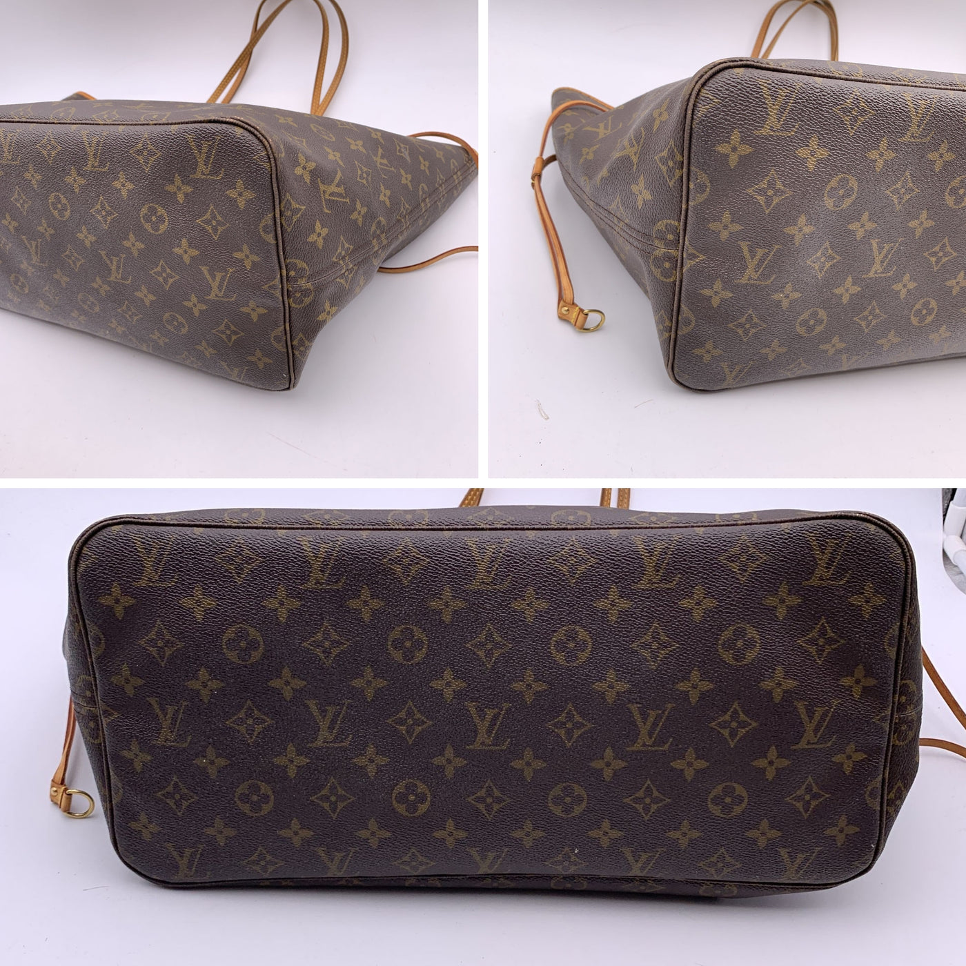 Louis Vuitton Monogram Canvas Neverfull GM Tote Shopping Bag