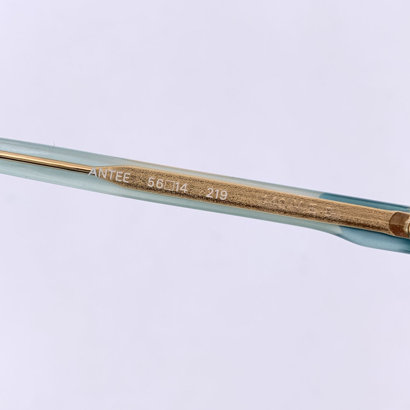 Yves Saint Laurent Vintage Turquoise Acetate Sunglasses ANTEE 56/14