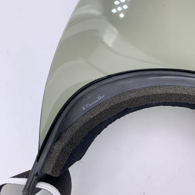 Christian Dior Black and White DiorClub1 0H3 Adjustable Visor Hat