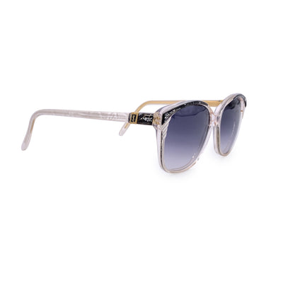 Yves Saint Laurent Vintage Grey White Sunglasses SOPHOCLE 56/14