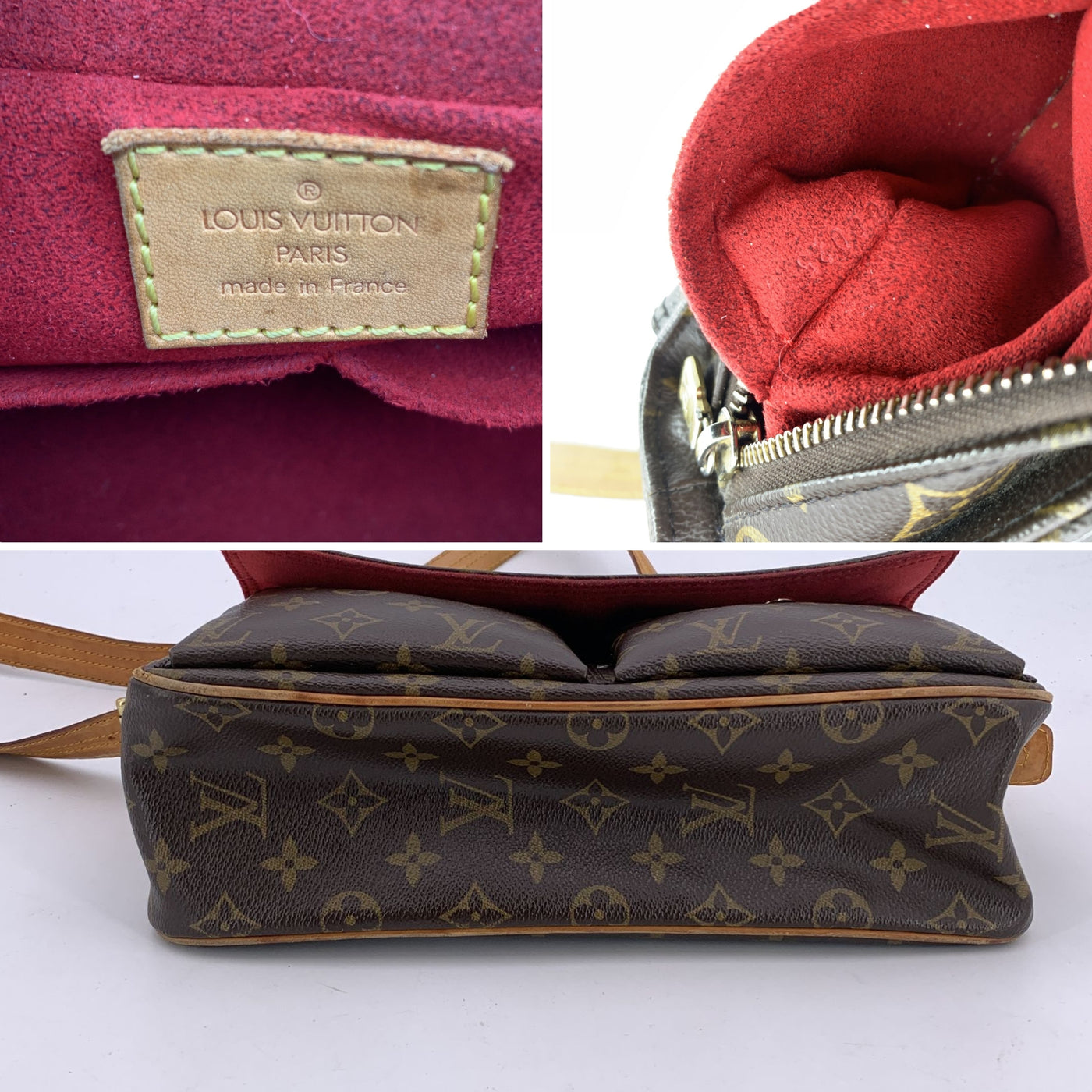 Louis Vuitton Monogram Canvas Viva Cité MM Vivacite Shoulder Bag