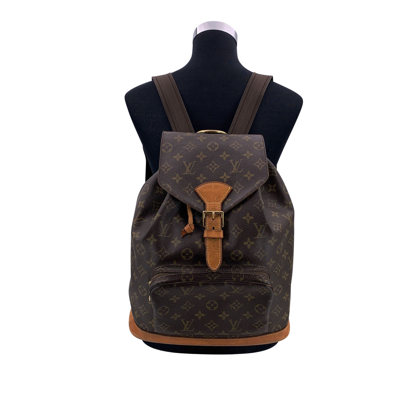 Louis Vuitton Vintage Monogram Montsouris GM Backpack Bag M51135