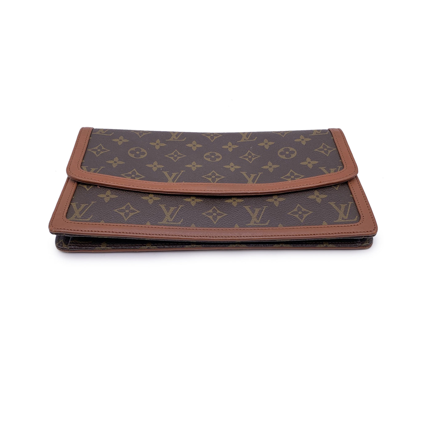 Louis Vuitton Vintage Monogram Canvas Pochette Dame Clutch Bag