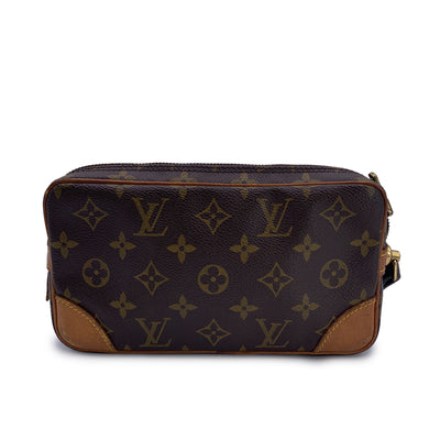 Louis Vuitton Vintage Monogram Marly Dragonne PM Wristlet Bag