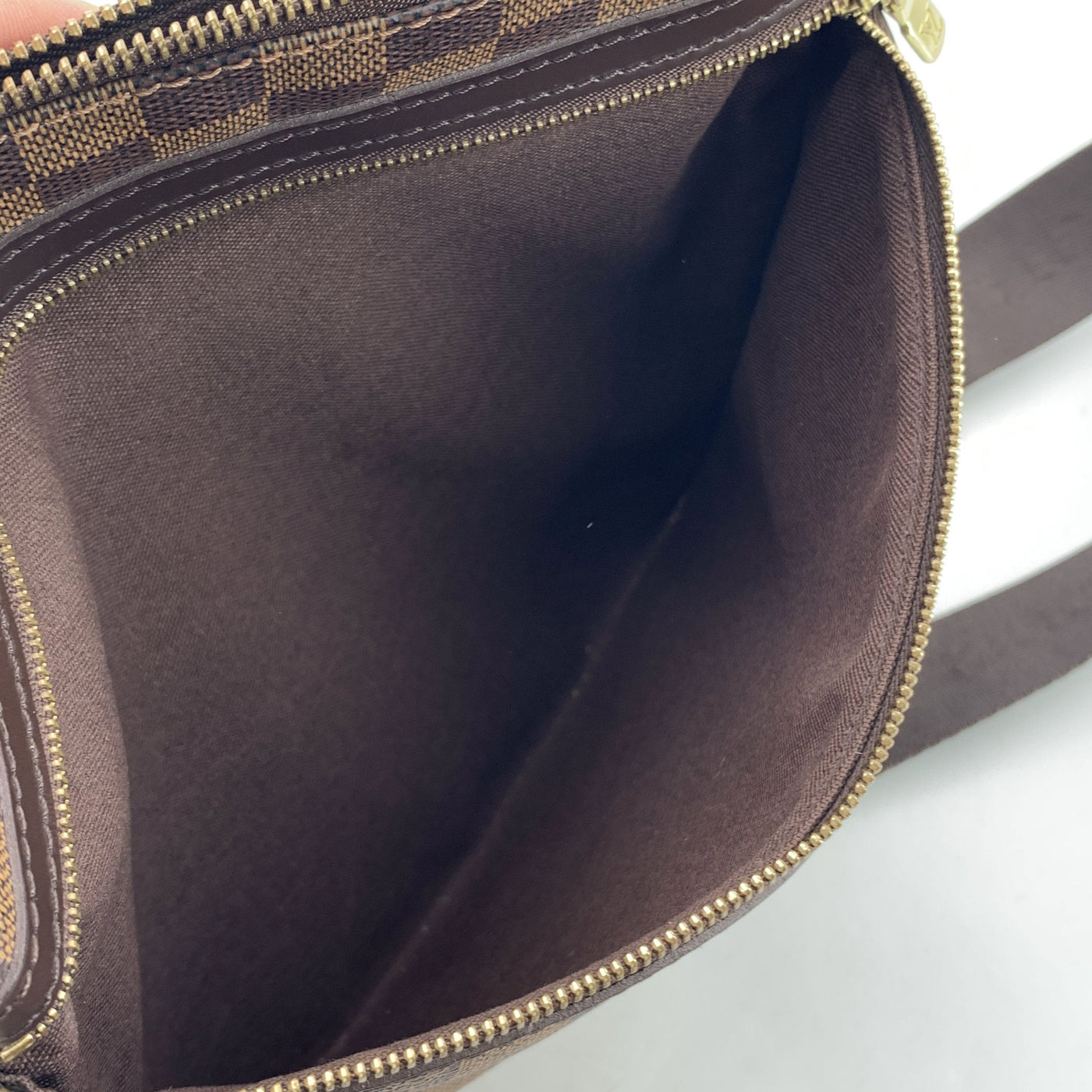 Louis Vuitton Damier Ebene Pochette Bosphore Messenger Bag