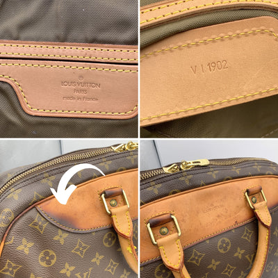 Louis Vuitton Vintage Monogram Canvas Evasion Soft Travel Bag