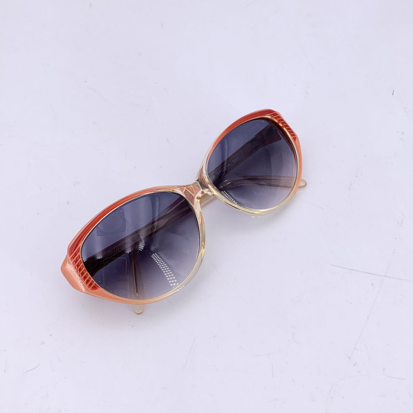 Yves Saint Laurent Vintage Red Sunglasses ISMENE 58/14 140mm
