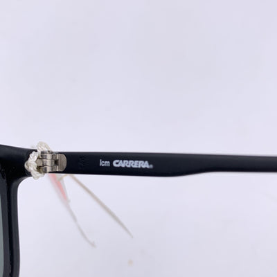 Carrera Vintage Matt Black Lcm Square 5465 Sunglasses Polarized Lenses