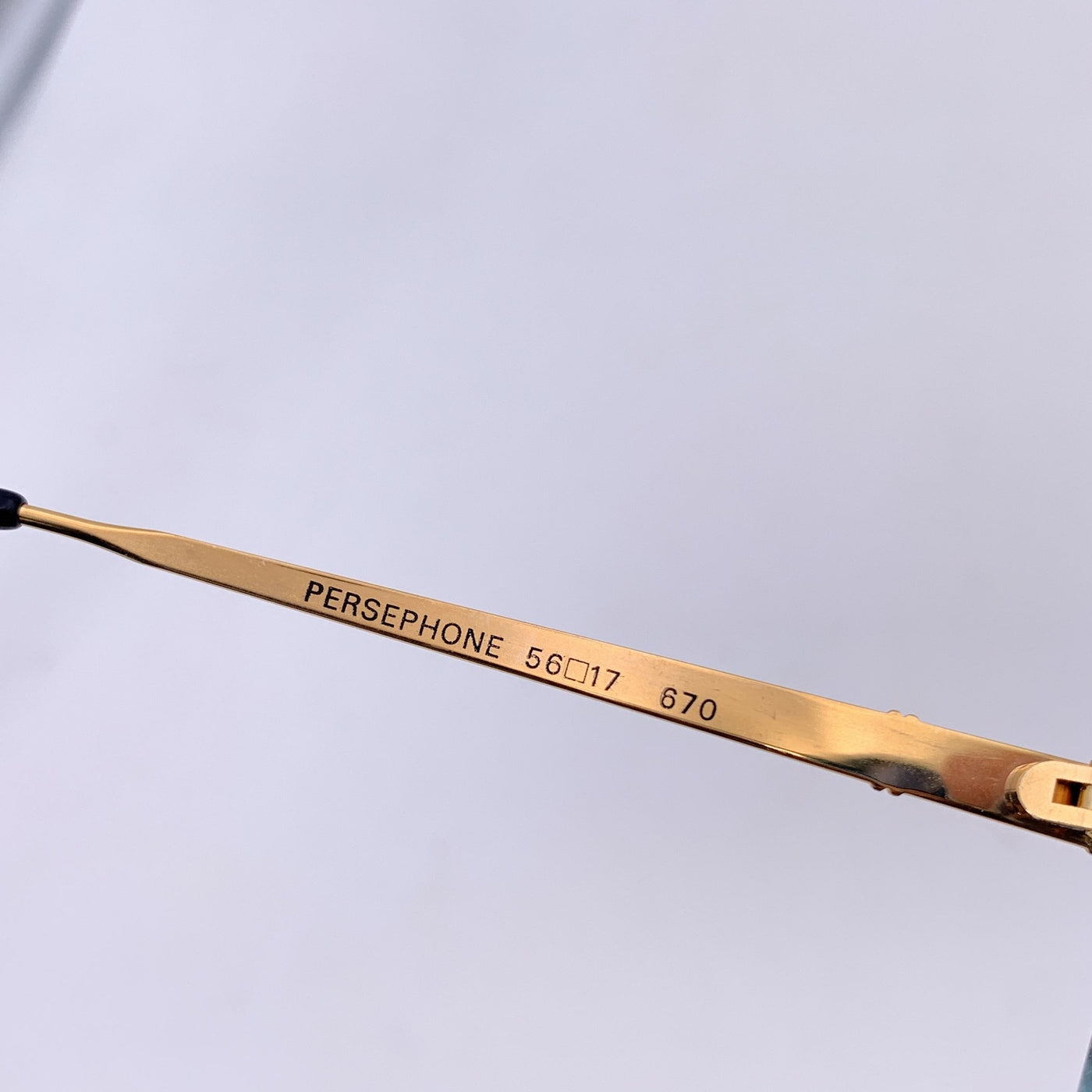 Yves Saint Laurent Vintage Blues Sunglasses PERSEPHONE 56/17 130mm