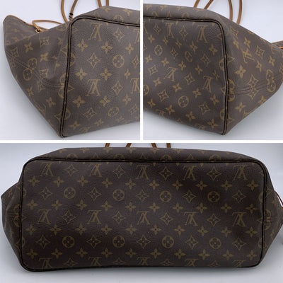 Louis Vuitton Monogram Canvas Neverfull GM Tote Shopping Bag