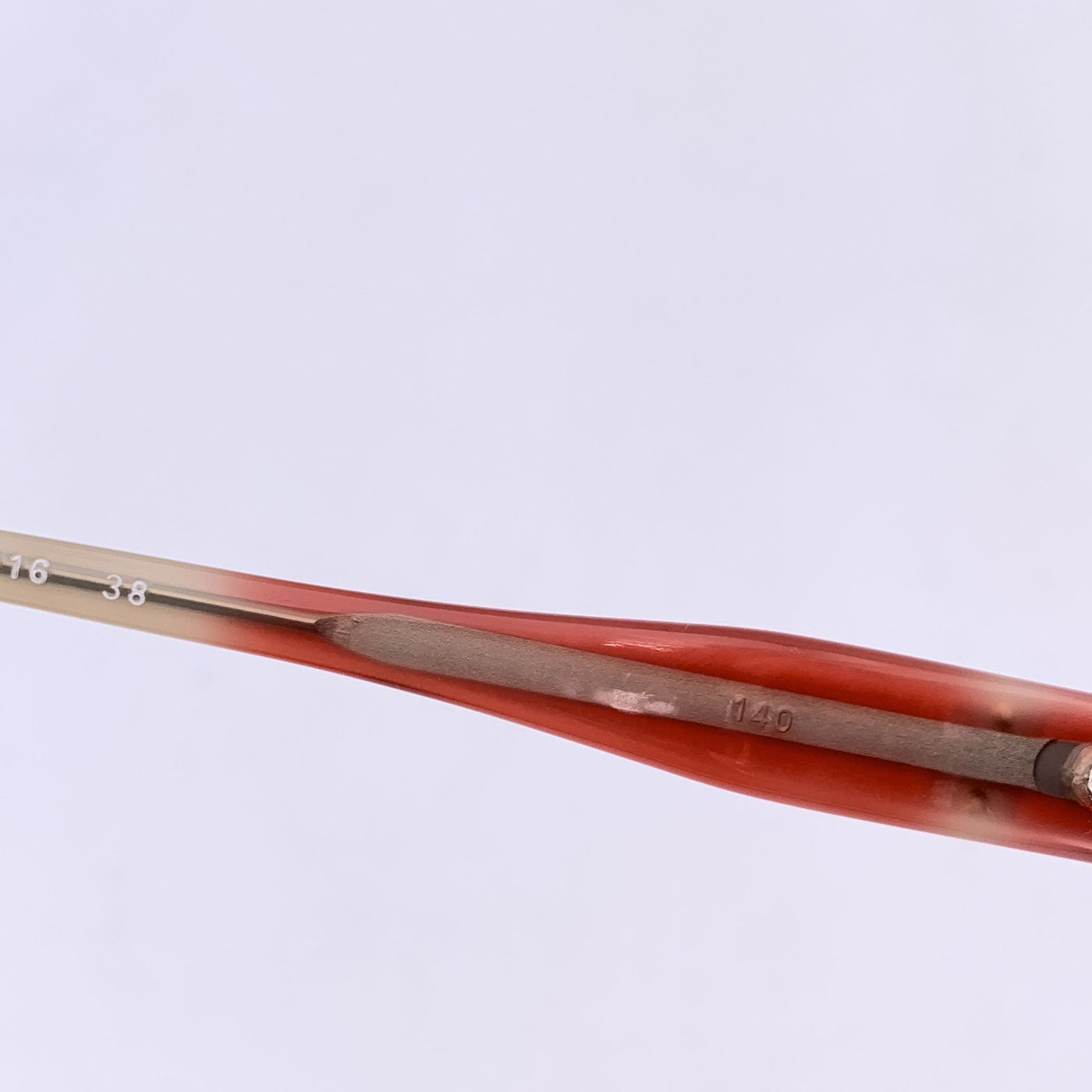 Yves Saint Laurent Vintage White Red EOLE Sunglasses 56/16 140mm