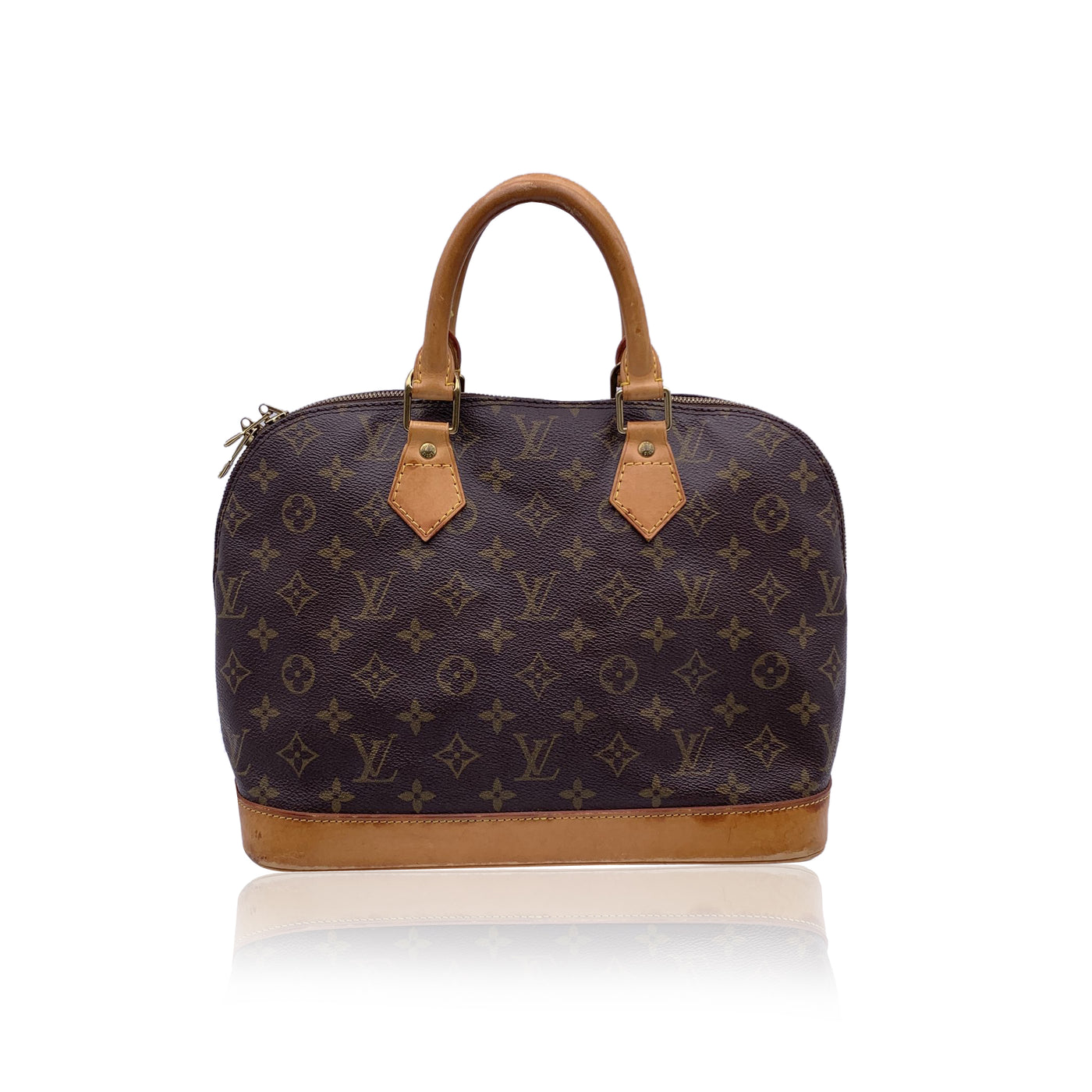 Louis Vuitton Vintage Monogram Canvas Alma PM Bag Satchel M53151