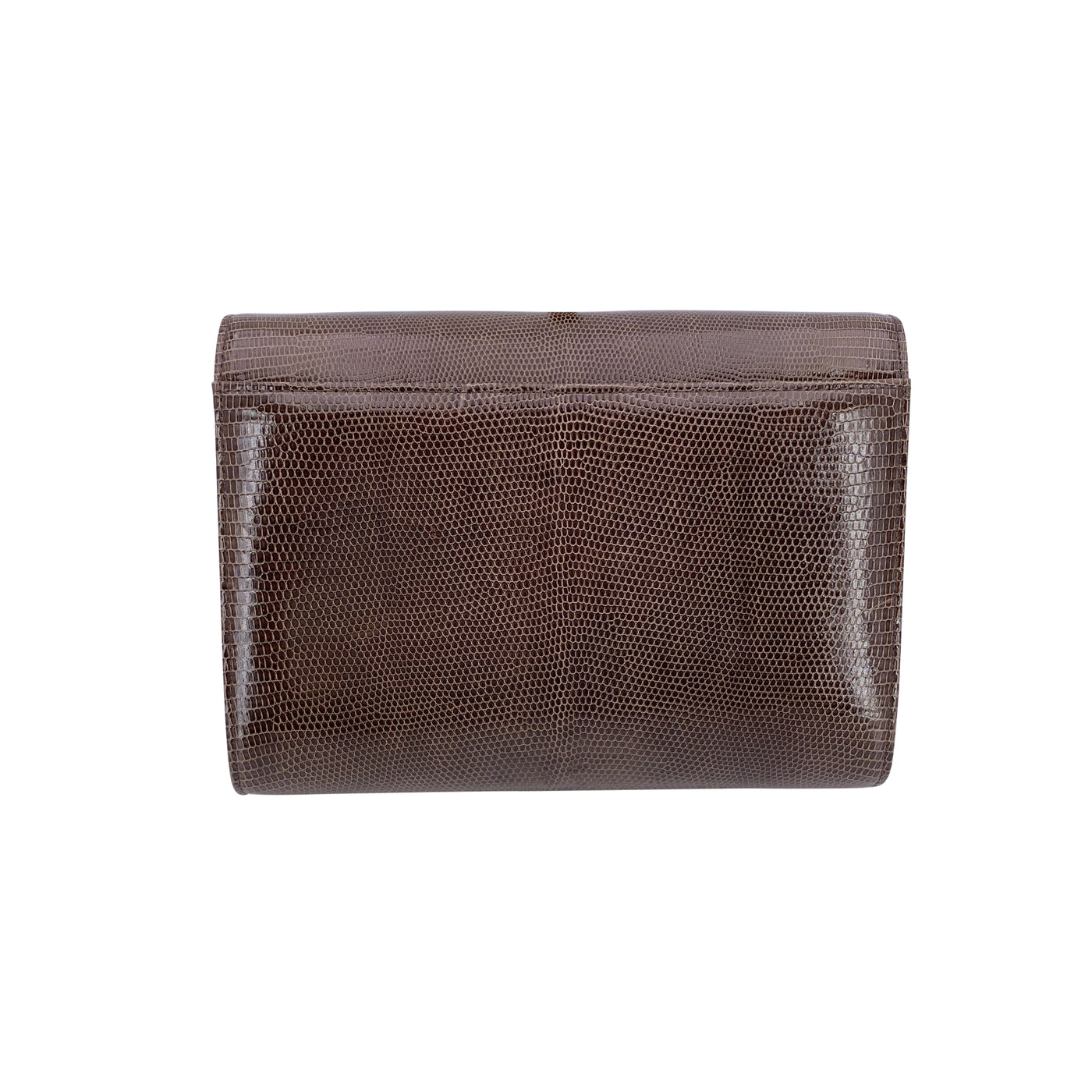 Yves Saint Laurent Vintage Brown Leather Convertible Shoulder Bag