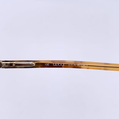 Gucci Vintage Brown Havana Sunglasses GG 2198 53/15 130mm