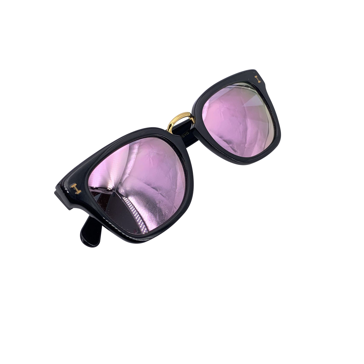 Illesteva Black Unisex Rectangle Sunglasses POSITANO 49/21 140 mm