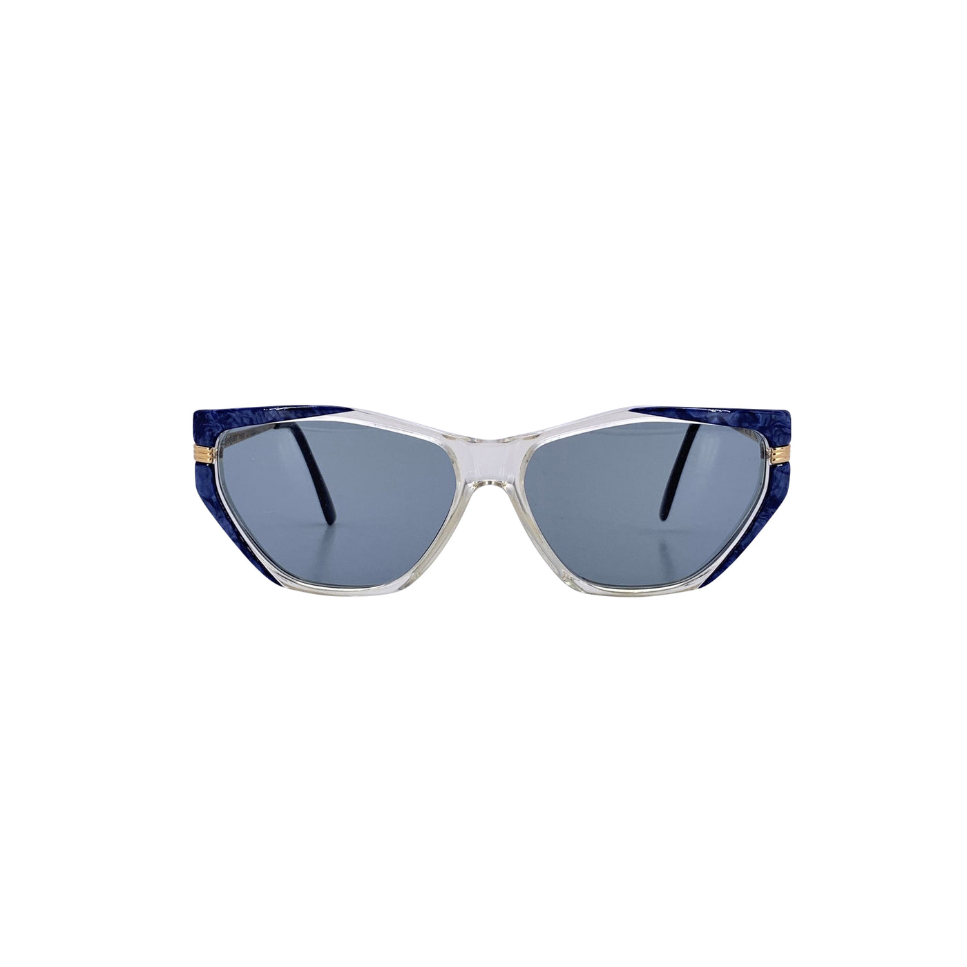 Yves Saint Laurent Vintage Blue EUTERPE Sunglasses 60/13 140mm