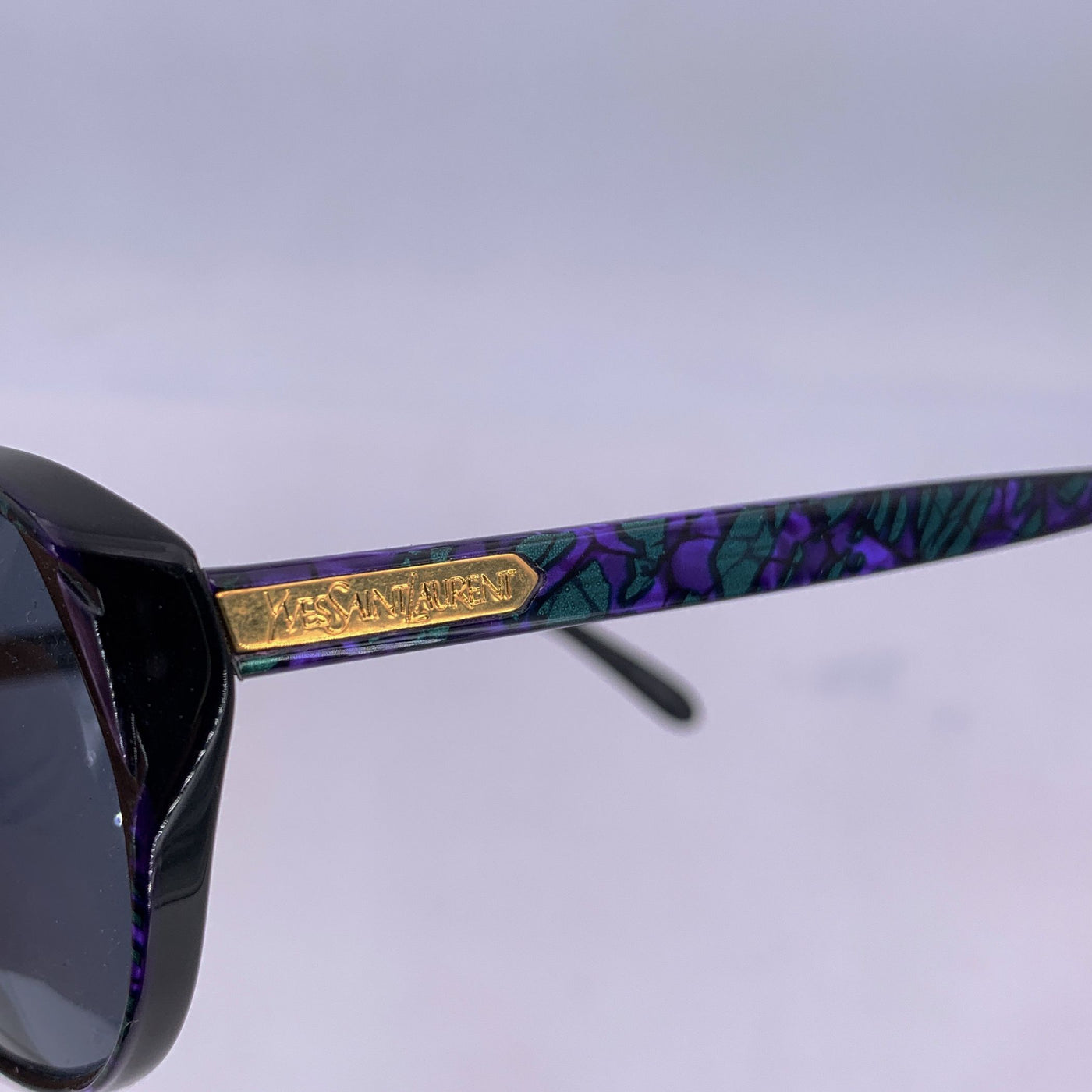 Yves Saint Laurent Vintage Butterfly Sunglasses IRIS 52/14 135mm