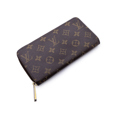 Louis Vuitton Monogram Canvas Zippy Long Wallet Brown M42616