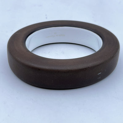 Hermes Paris Brown Laquered Wooden le Bois Laqué Bracelet Bangle