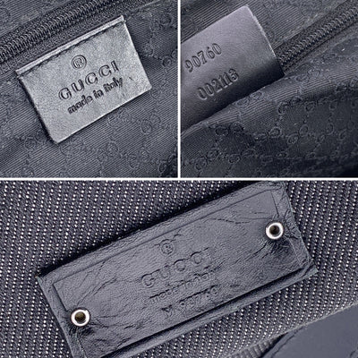 Gucci Grey Denim Canvas Unisex Crossbody Messenger Camera Bag
