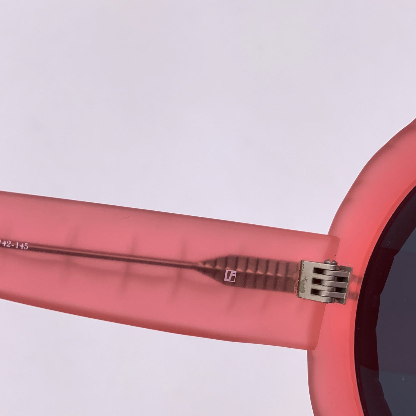 Jeremy Scott by Linda Farrow Pink Oversize JSPool/4 Sunglasses 145 mm