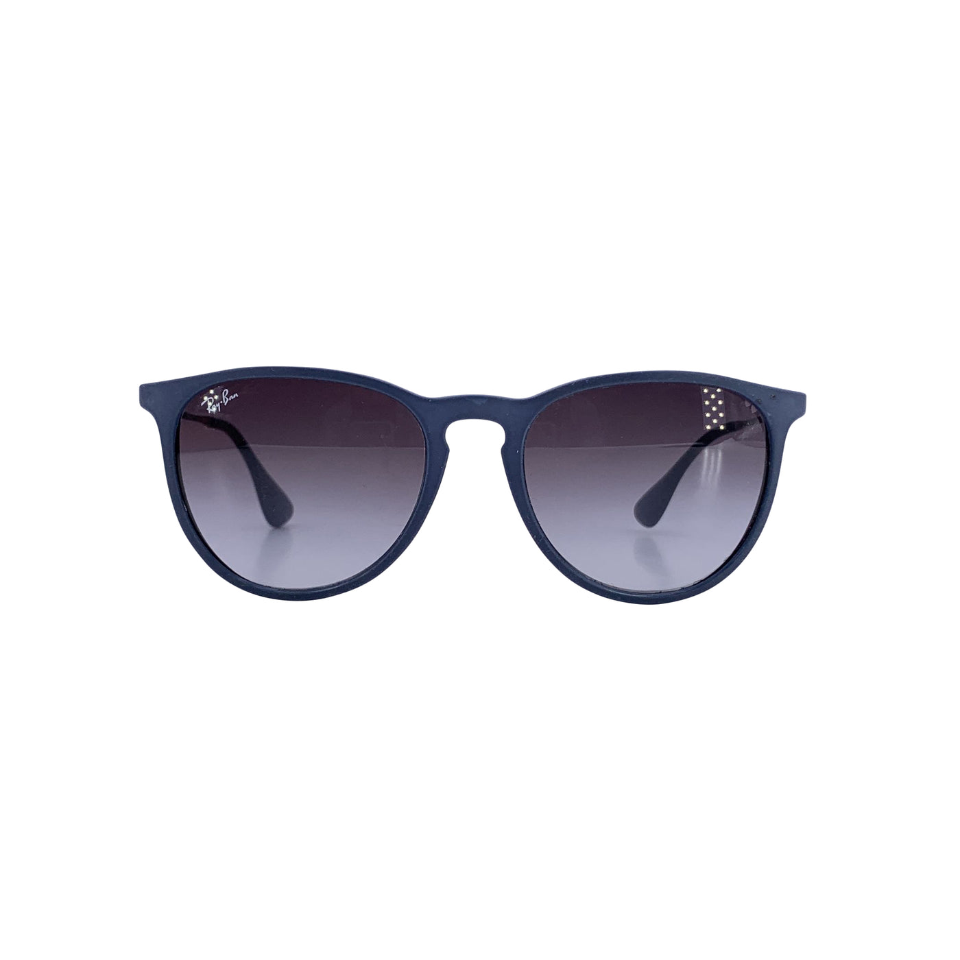Ray-Ban Blue Matte Rubber Unisex Sunglasses RB4171 Erika