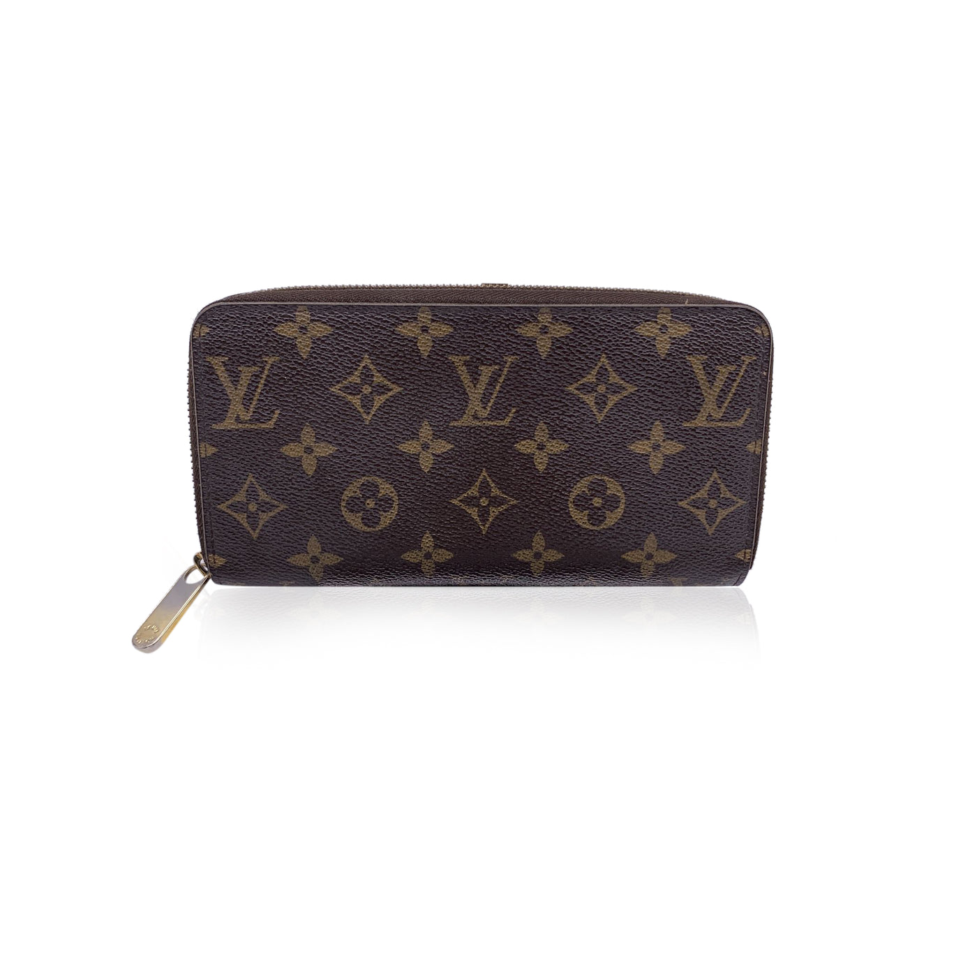 Louis Vuitton Monogram Canvas Zippy Long Wallet Brown M42616