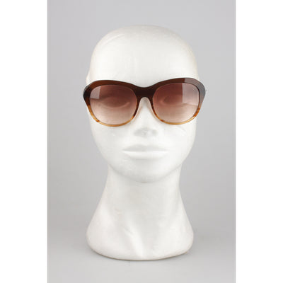 EM Brown Sunglasses Handmade in Italy Oversize Mod. Lucia 02 58mm