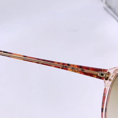 Givenchy Paris Vintage Clear Brown Sunglasses G 8911 55/11