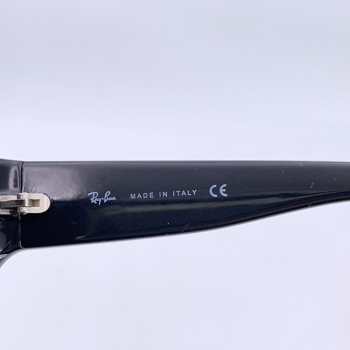 Ray-Ban Black Rectangle Unisex Sunglasses RB 4095 57/20 130mm