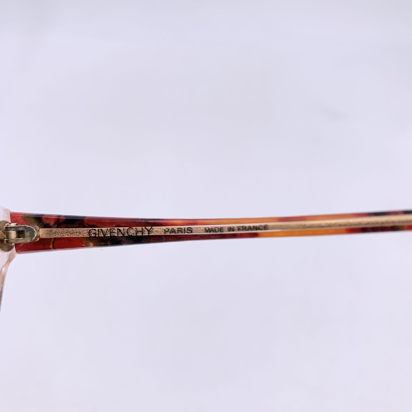 Givenchy Paris Vintage Clear Brown Sunglasses G 8911 55/11