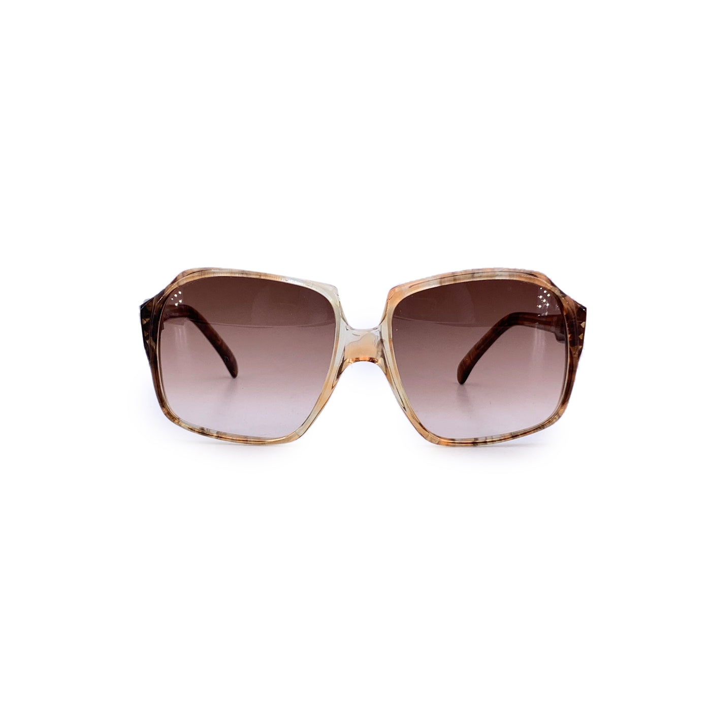 Yves Saint Laurent Vintage Brown Square Sunglasses ARMANDIA 50/18