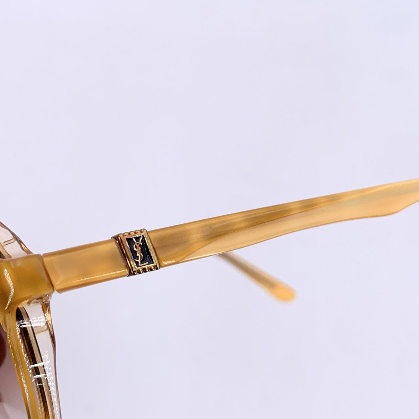 Yves Saint Laurent Vintage Beige Sarpedon Sunglasses 54/16 140mm