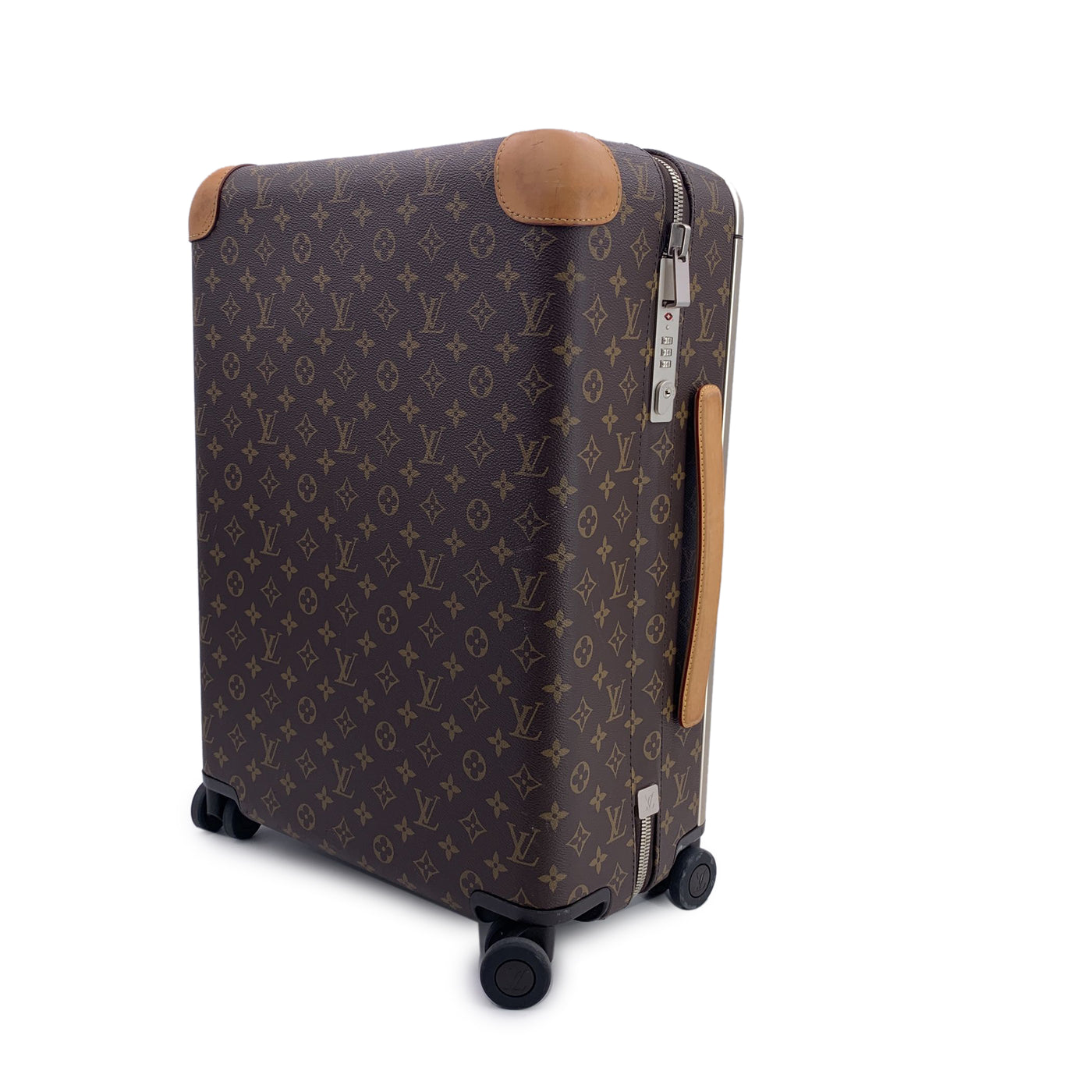 Louis Vuitton Monogram Trolley Horizon 55 Rolling Suitcase Beige