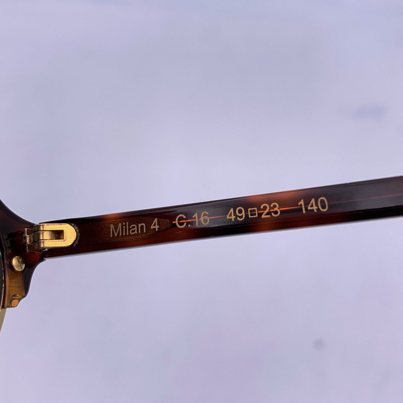 Illesteva Brown Mirrored Unisex Sunglasses MILAN 4 49/23 140 mm