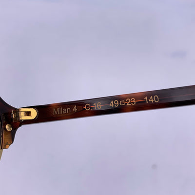 Illesteva Brown Mirrored Unisex Sunglasses MILAN 4 49/23 140 mm