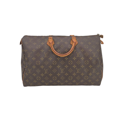 Louis Vuitton Vintage Canvas Monogram Speedy 40 Bag Satchel