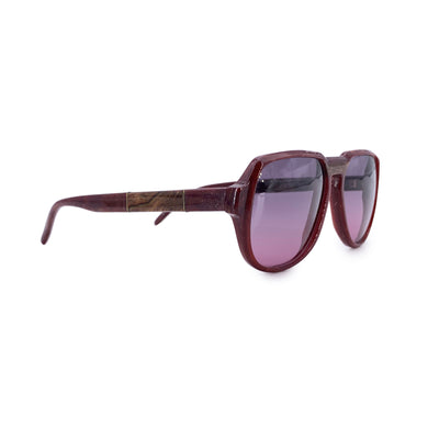 Givenchy Paris Vintage Burgundy Unisex Sunglasses A - 04 53/17 124