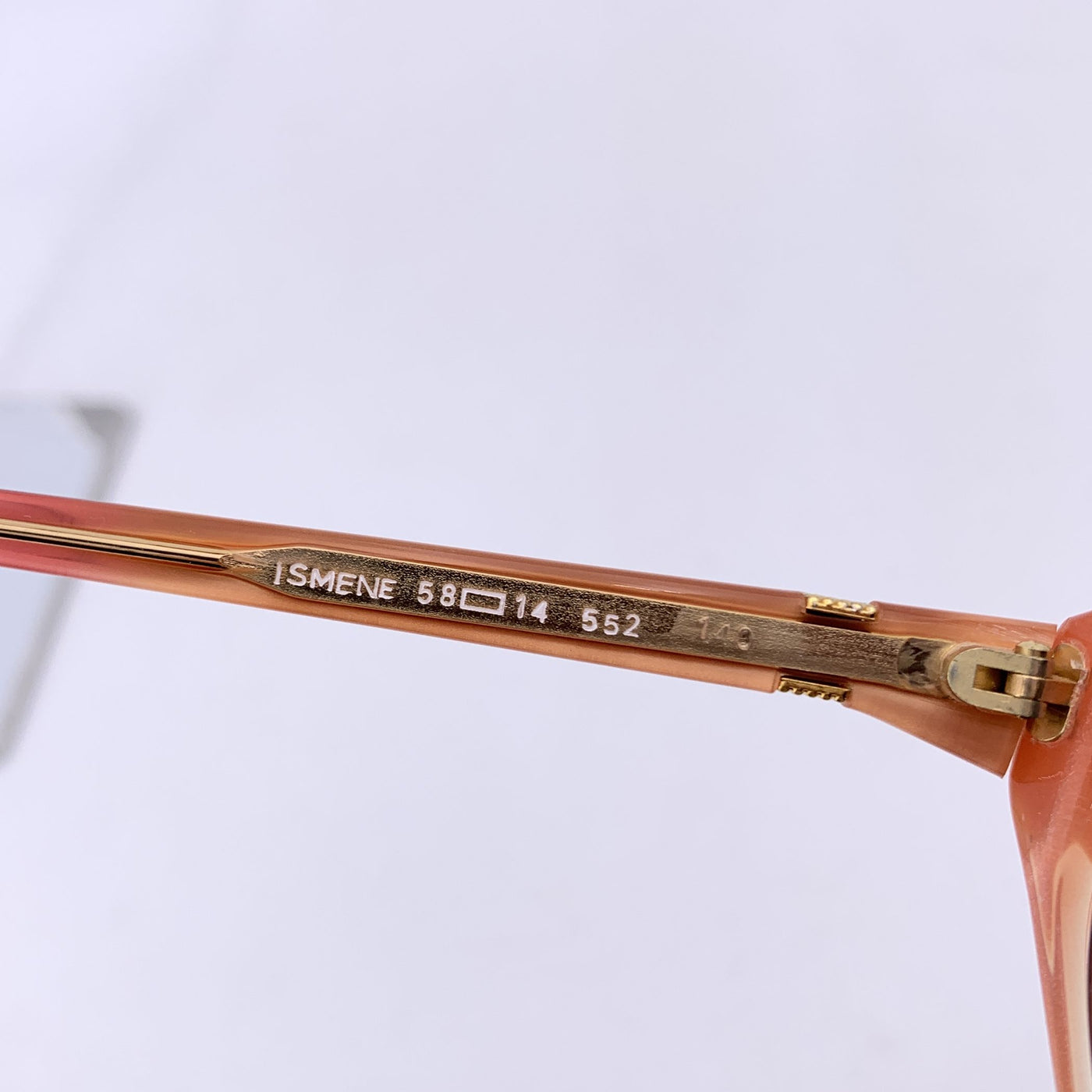 Yves Saint Laurent Vintage Red Sunglasses ISMENE 58/14 140mm
