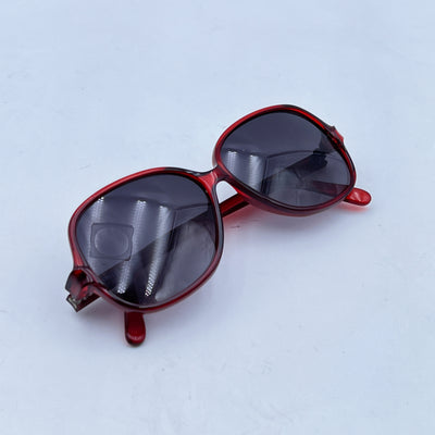 Terri Brogan Vintage Red Acetate Optyl 8635 52/11 Sunglasses