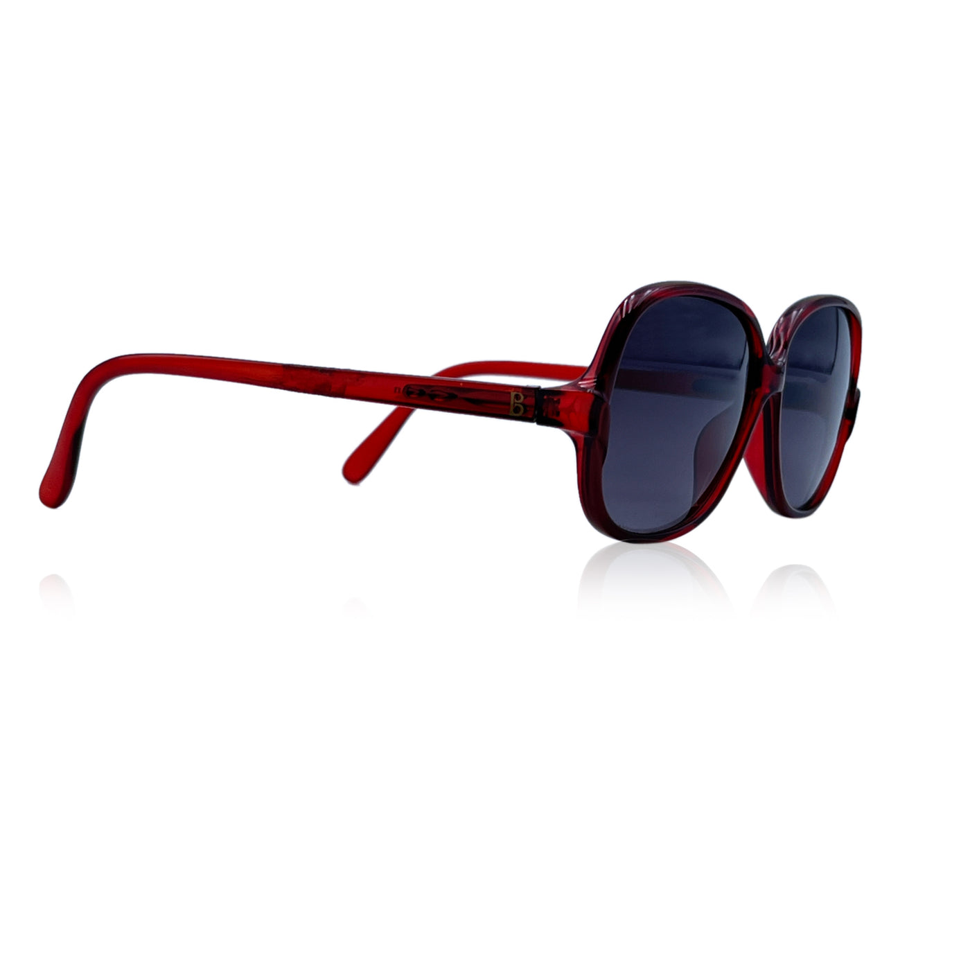 Terri Brogan Vintage Red Acetate Optyl 8635 52/11 Sunglasses