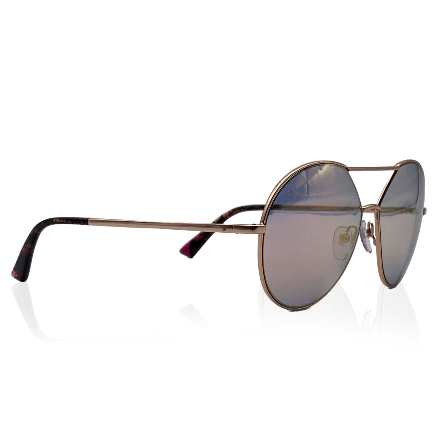 Web New Women Rose Gold Sunglasses WE0286 28C 57-14 140 mm