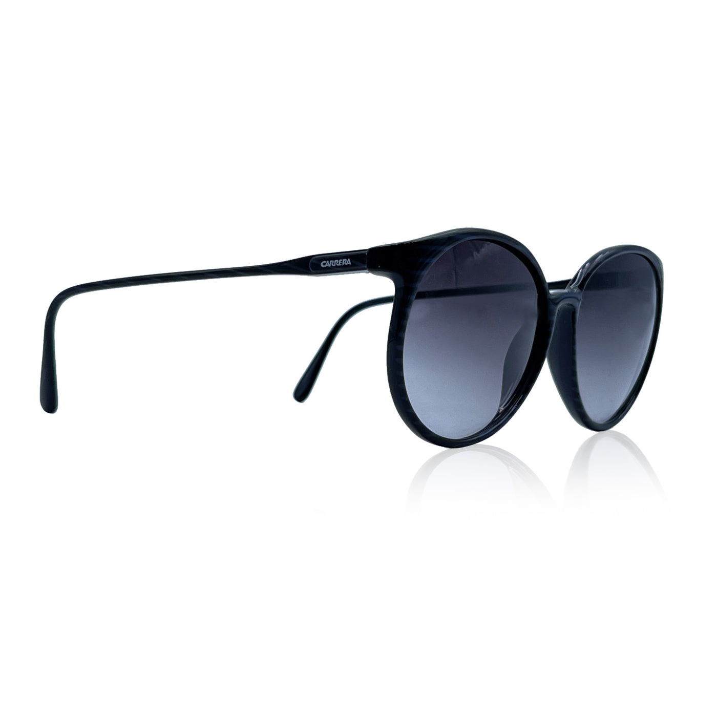 Carrera Vintage Black Round Optyl Mint Unisex Sunglasses Mod 5354 58mm